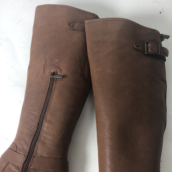 Jessica Simpson Rinne 2 Tall Boots Bourbon New - Picture 7 of 8
